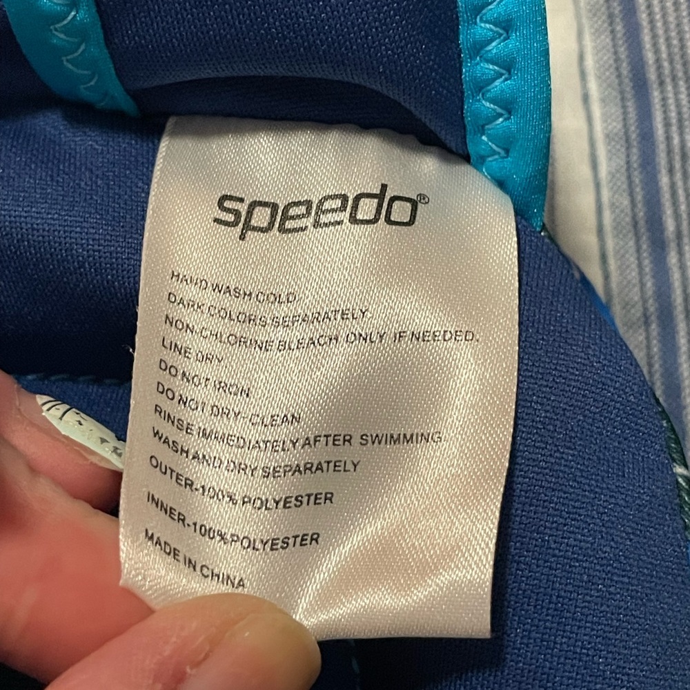 Kids Speedo Floatation Aid Swim Vest Life Jacket blue green sharks 30 to 50 lbs - Picture 8 of 9